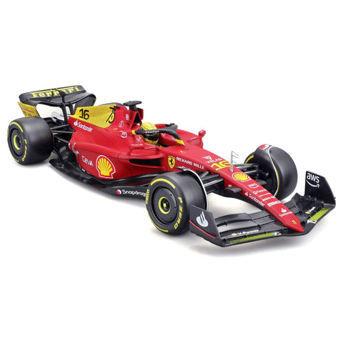 Scuderia Ferrari F1-75 Charles Leclerc With Helmet 2022 Monza Livery 1:18