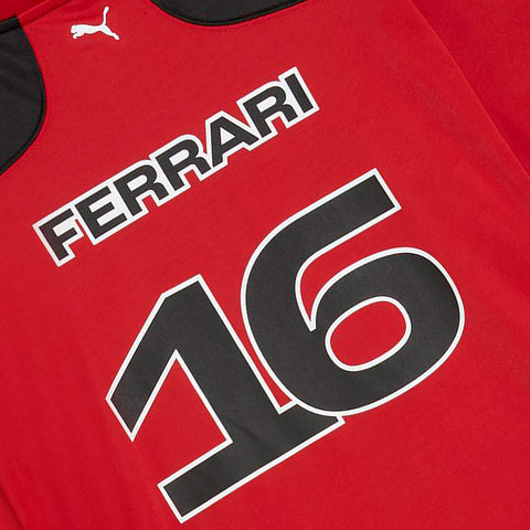 Camiseta de fútbol americano Leclerc Replica Scuderia Ferrari